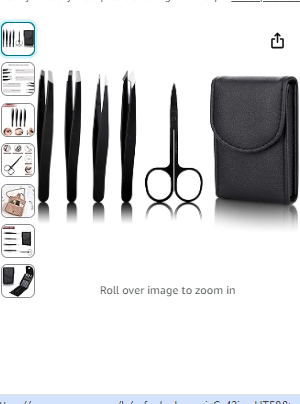 Tweezers Set-5 Pieces
